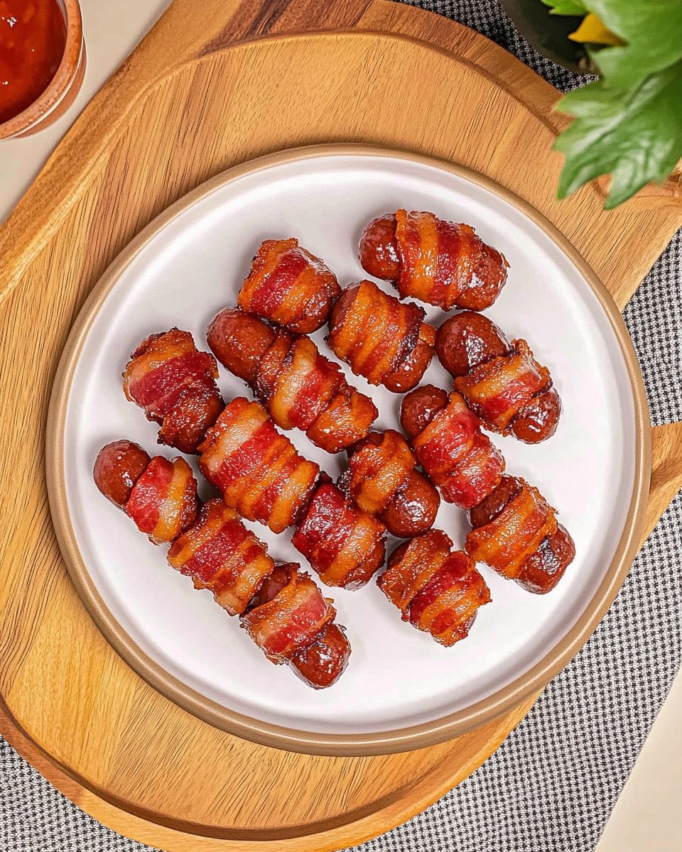 Bacon Wrapped Smokies
