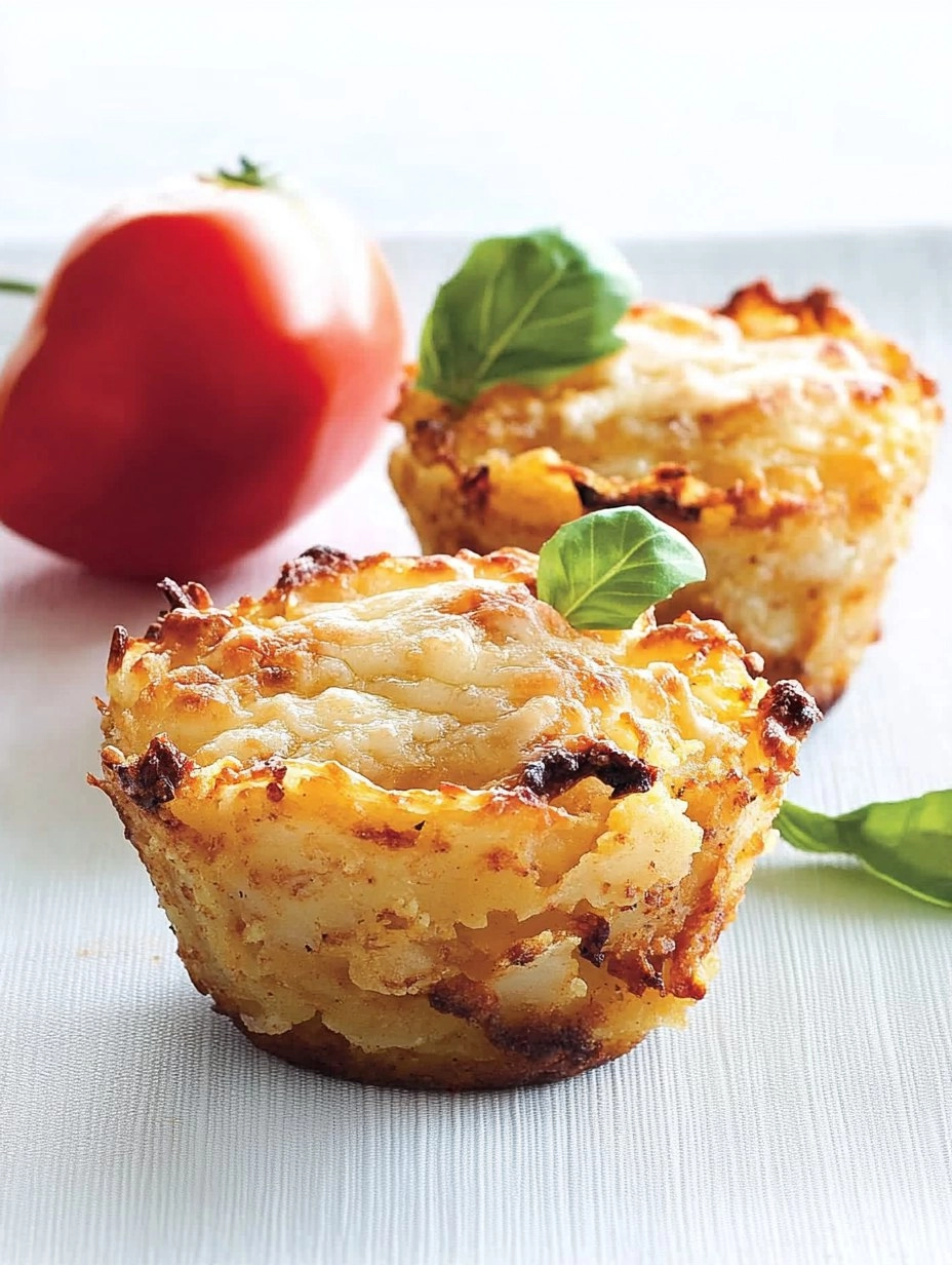 Baked Parmesan Hash Brown Cups