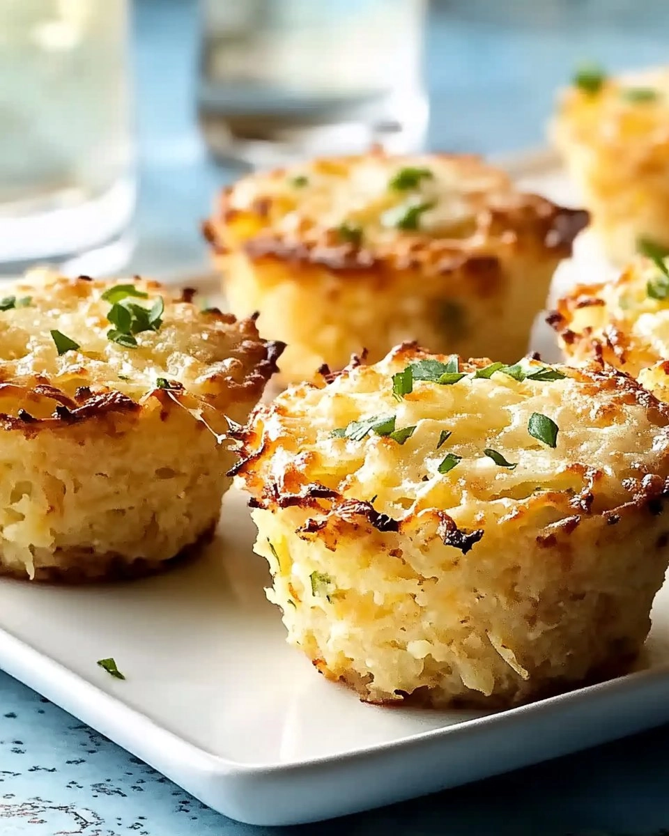Baked Parmesan Hash Brown Cups