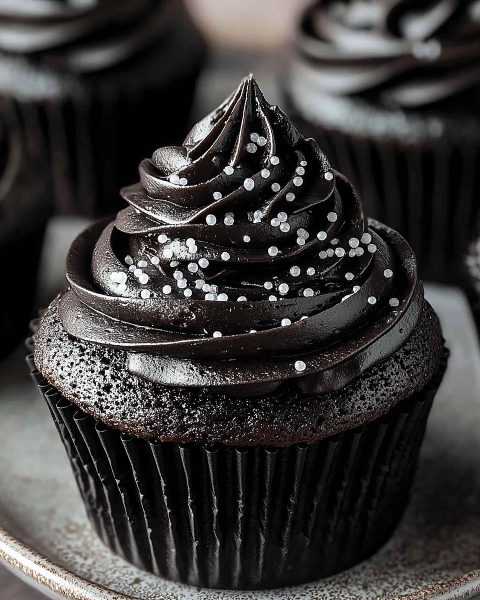 Black Cupcakes
