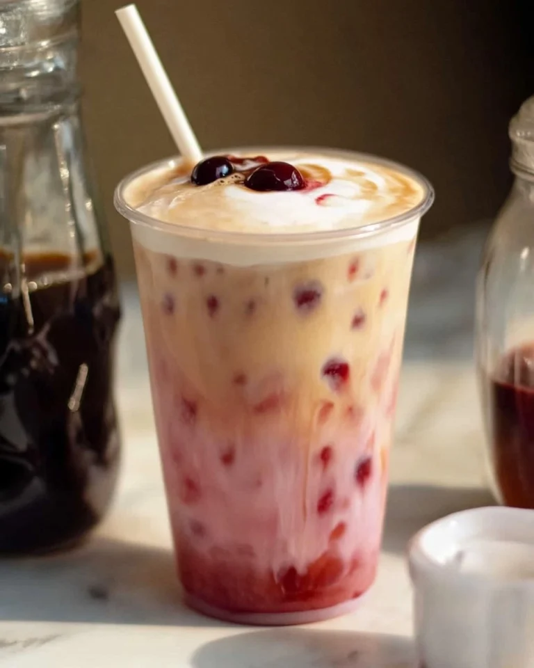 Cherry-Vanilla-Iced-Latte-Recipe