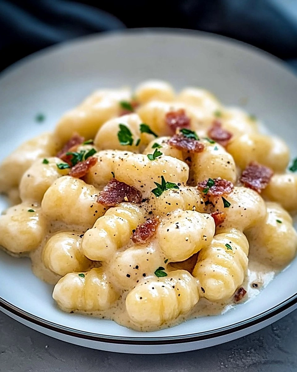 Creamy Pancetta Gnocchi 