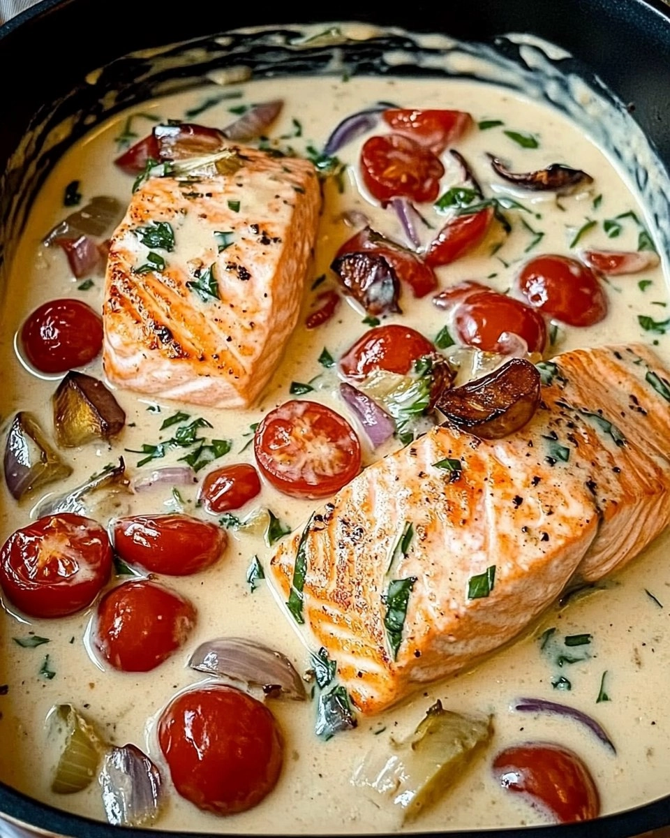 Creamy Tuscan Salmon