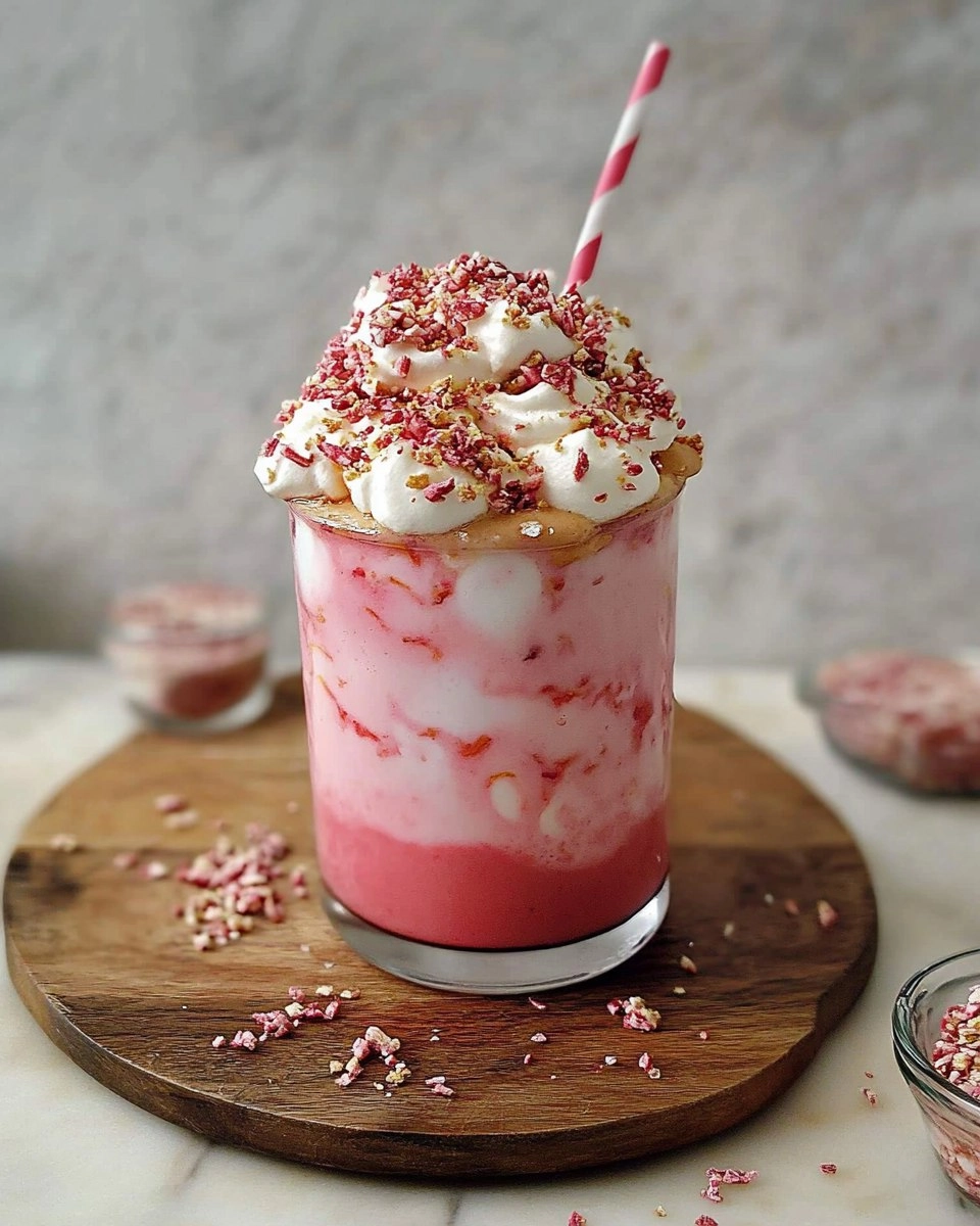 Cupid Float Valentine's Day Drink