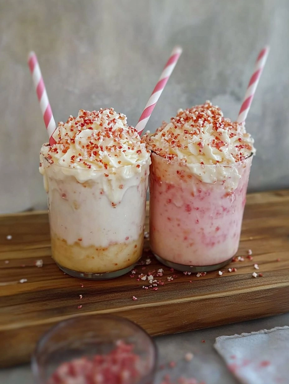 Cupid Float Valentine's Day Drink