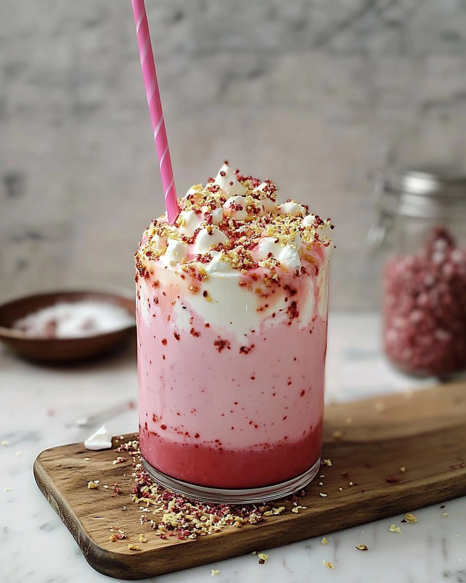 Cupid Float Valentine's Day Drink