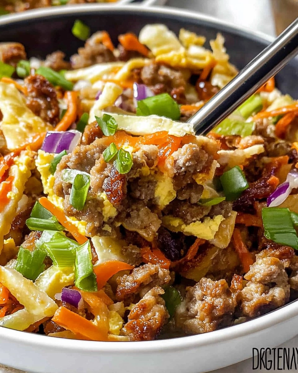 Deconstructed Egg Rolls