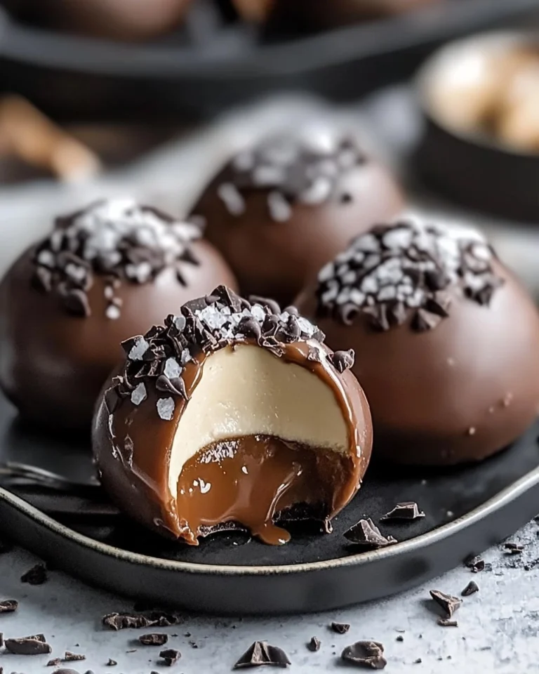 Easy-Caramel-Chocolate-Mousse-Domes-Recipe