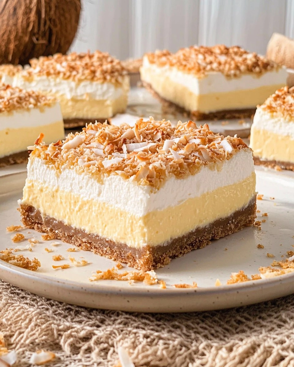 Easy Coconut Cream Cheesecake Bars for Tropical Dessert Lovers 107 Easy Coconut Cream Cheesecake Bars for Tropical Dessert Lovers