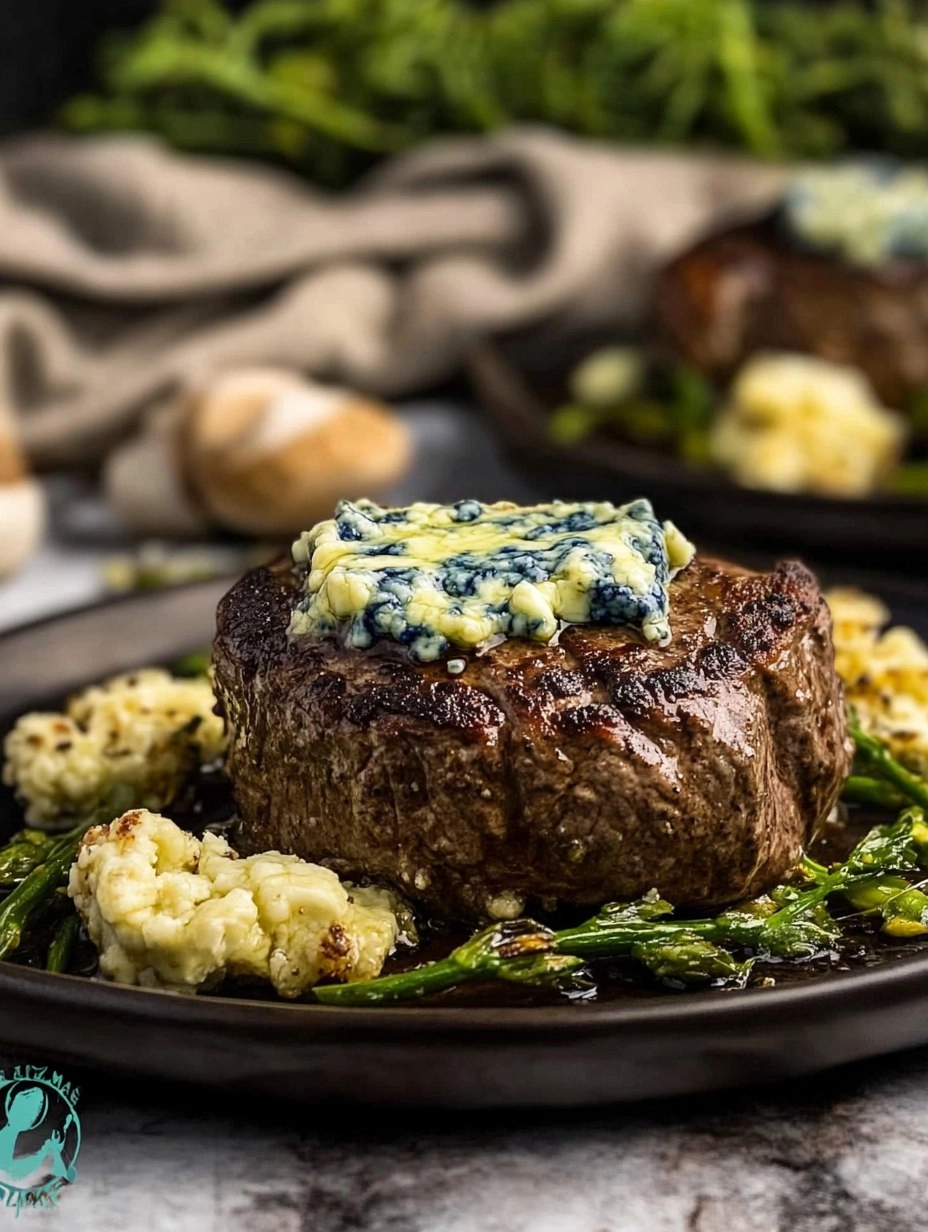 Filet Mignon with Blue Cheese Butter