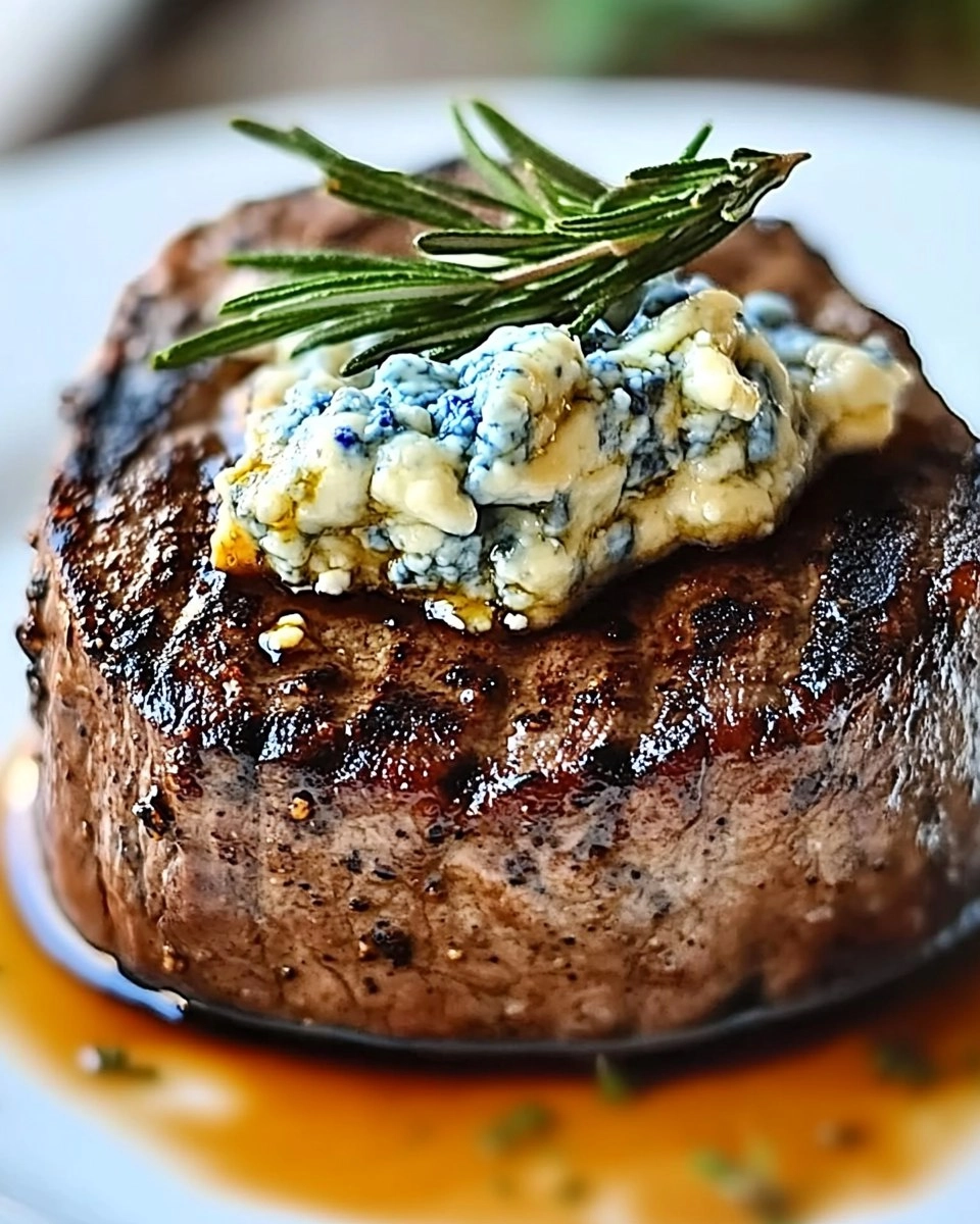 Filet Mignon with Blue Cheese Butter