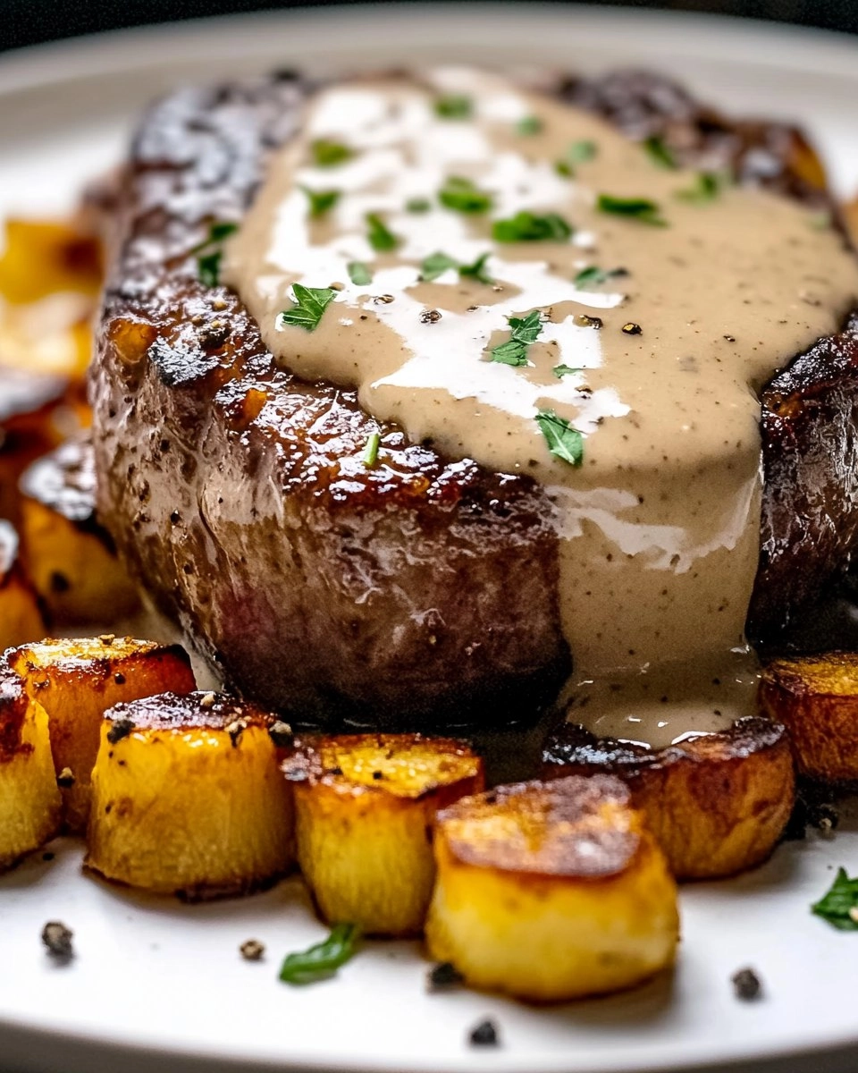 Filet Mignon with Dijon Sauce