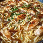 French-Onion-Chicken-Orzo-Recipe