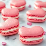 Galentines-Brunch-Foods-Heart-Shaped-Macarons-Recipe