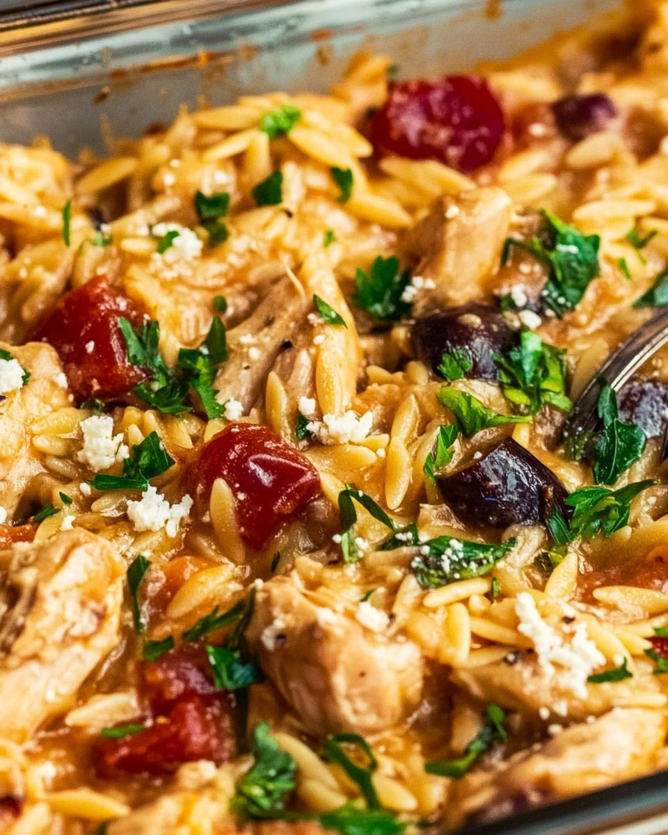 Greek Chicken and Orzo