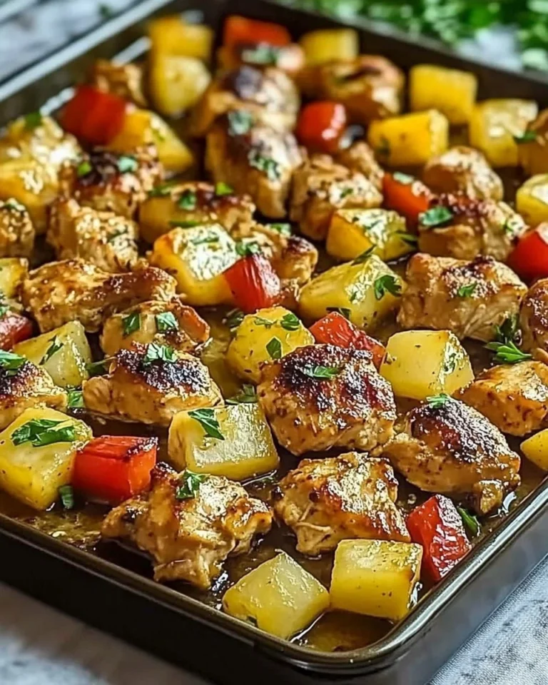 Hawaiian-Chicken-Sheet-Pan-Recipe