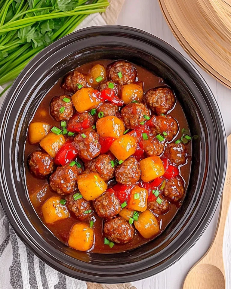 Healthy-Crockpot-Hawaiian-Meatballs-Recipe