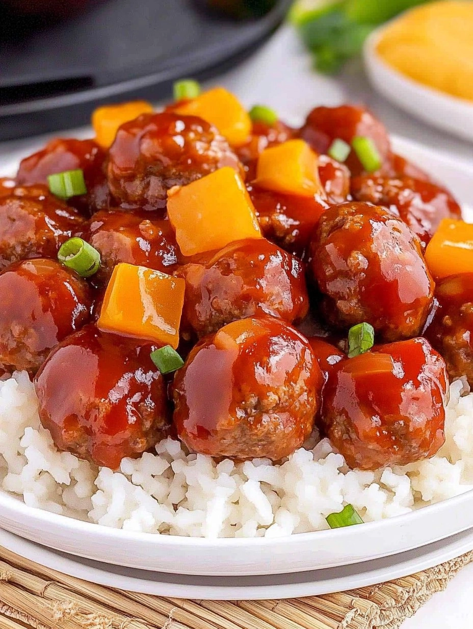 Healthy Crockpot Hawaiian Meatballs 81 Healthy Crockpot Hawaiian Meatballs