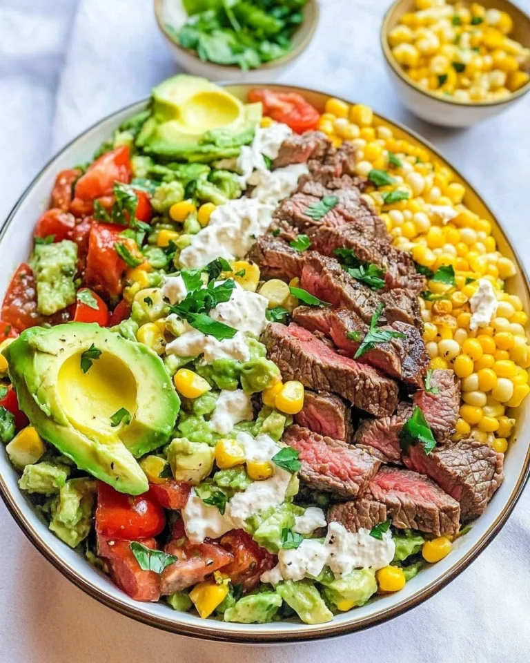 Healthy-Steak-Avocado-Corn-Bowl
