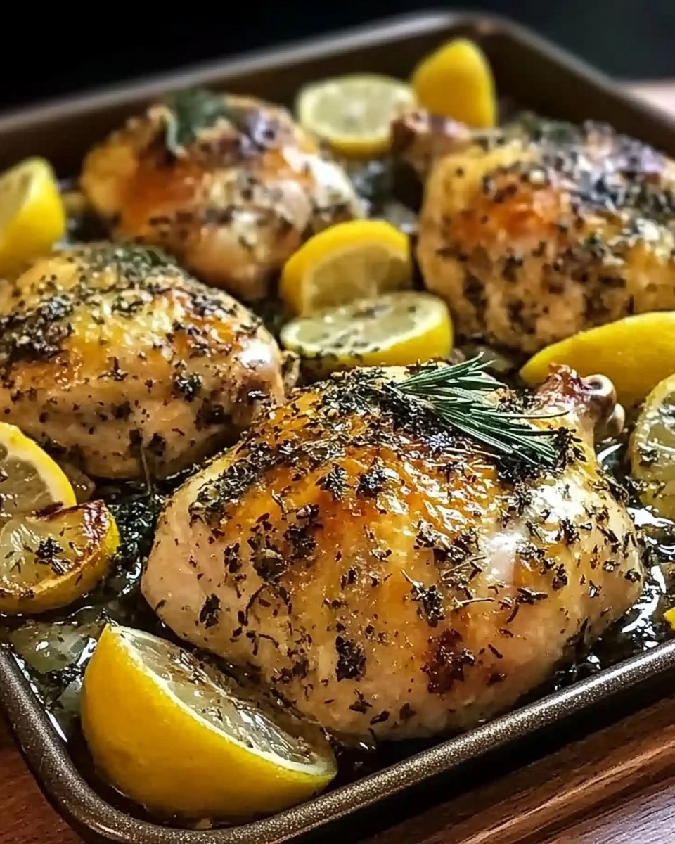 One-Pan Lemon Herb Roasted Chicken