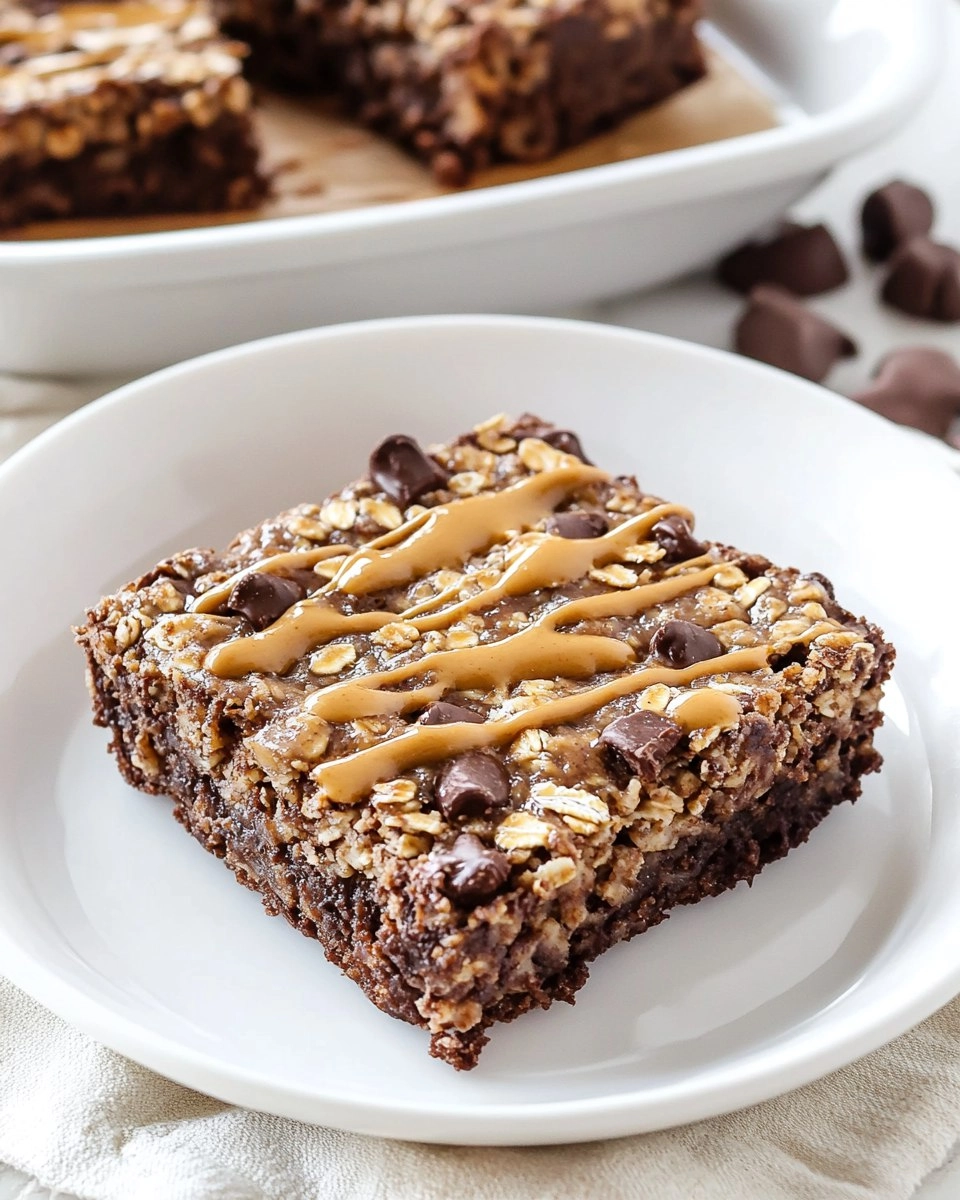 Peanut Butter Brownie Baked Oatmeal 102 Peanut Butter Brownie Baked Oatmeal