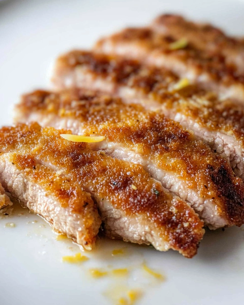 Pork Milanese with Lemon Parmesan Arugula