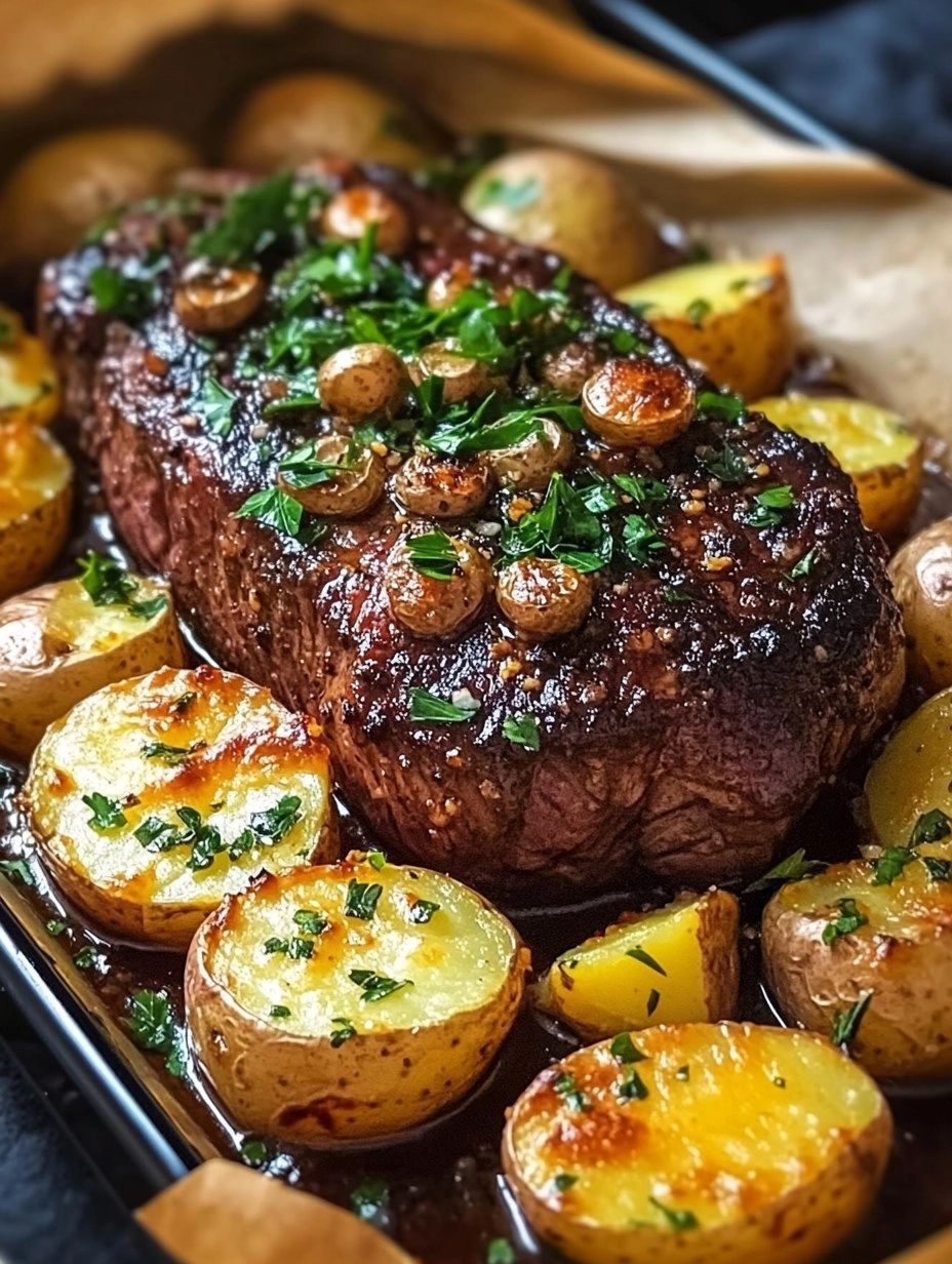 Roast Sirloin with Potato Bake 86 Roast Sirloin with Potato Bake