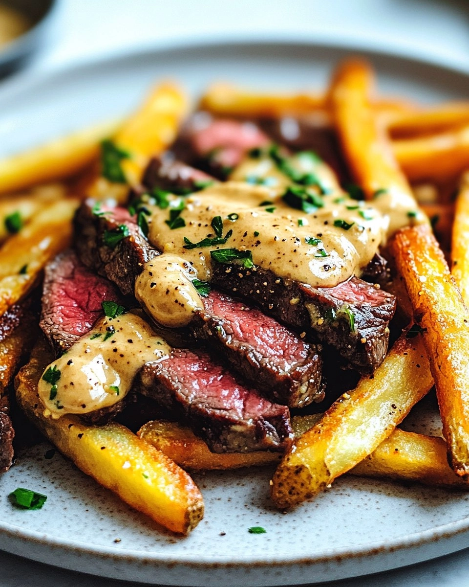 Steak Frites with Honey Dijon Aioli 