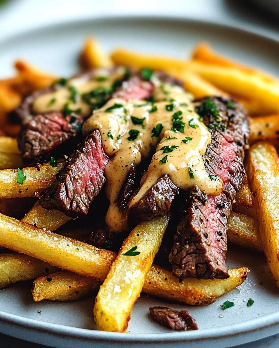 Steak Frites with Honey Dijon Aioli 