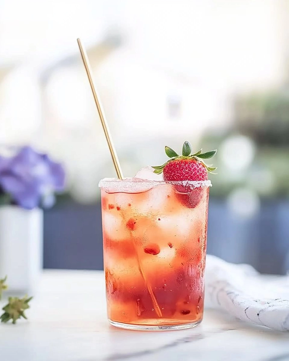 The Best Strawberry Tequila Sodas
