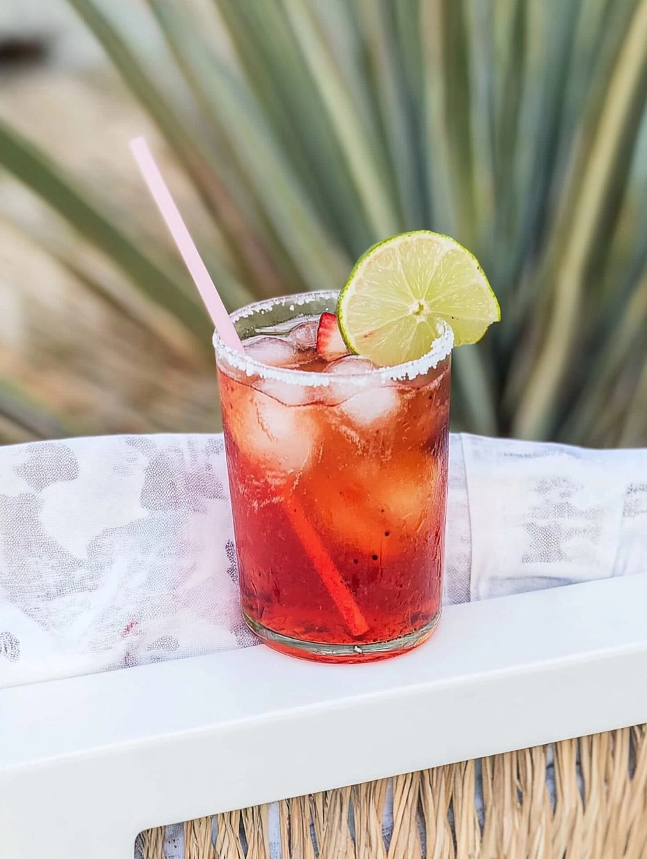 The Best Strawberry Tequila Sodas