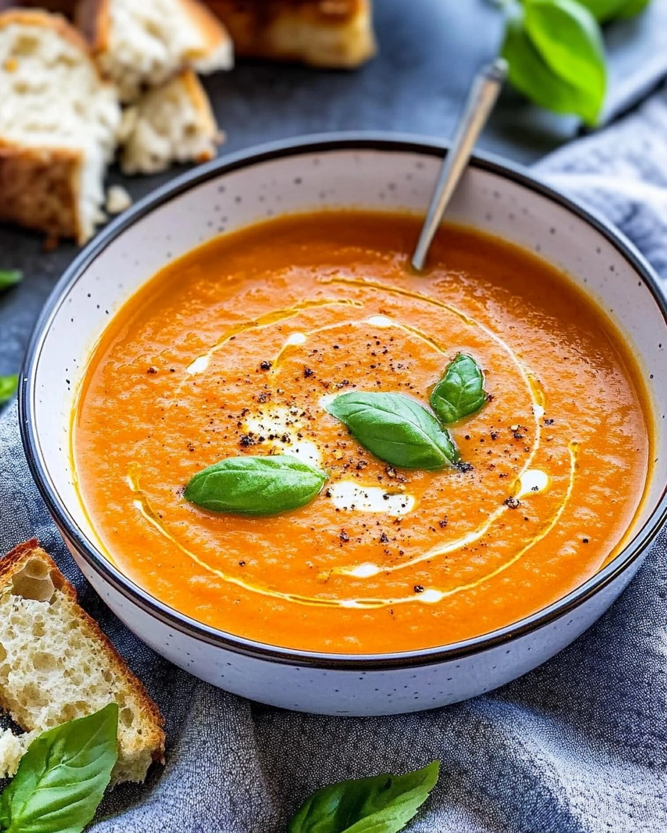 Tomato Soup | Easy Creamy Tomato Soup