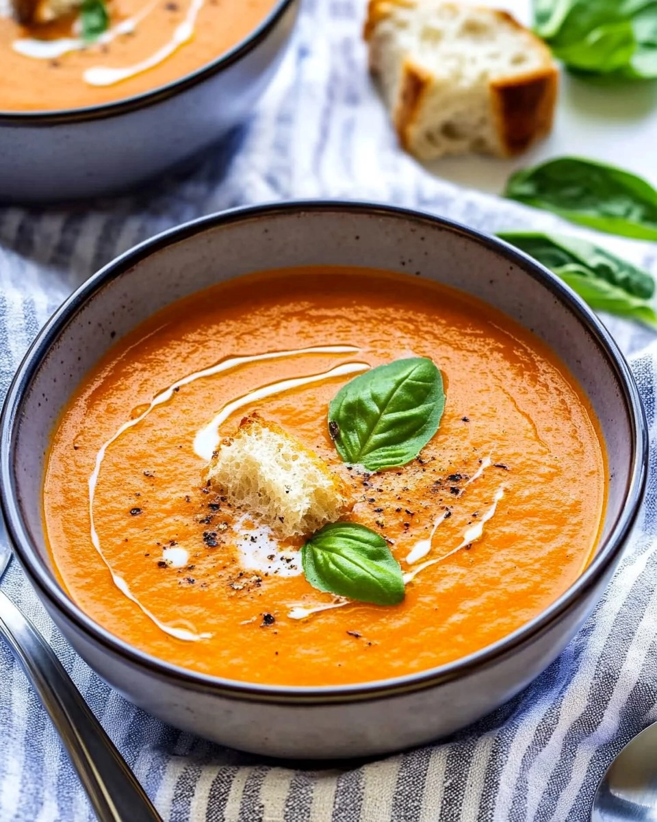 Tomato Soup | Easy Creamy Tomato Soup