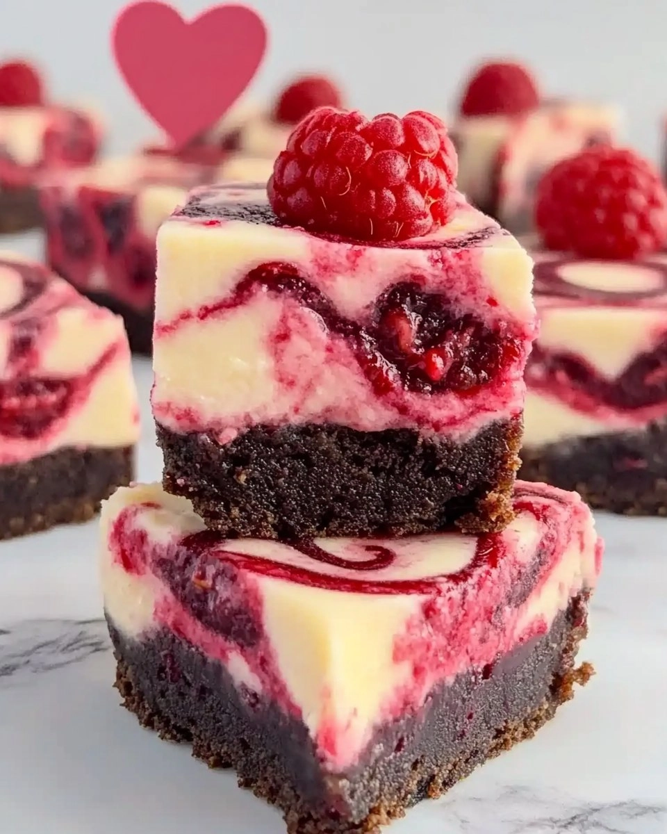 Valentine Raspberry Swirl and Cheesecake Topping)