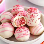 Valentine Strawberry Cake Truffles 103 Valentine-Strawberry-Cake-Truffles-Recipe