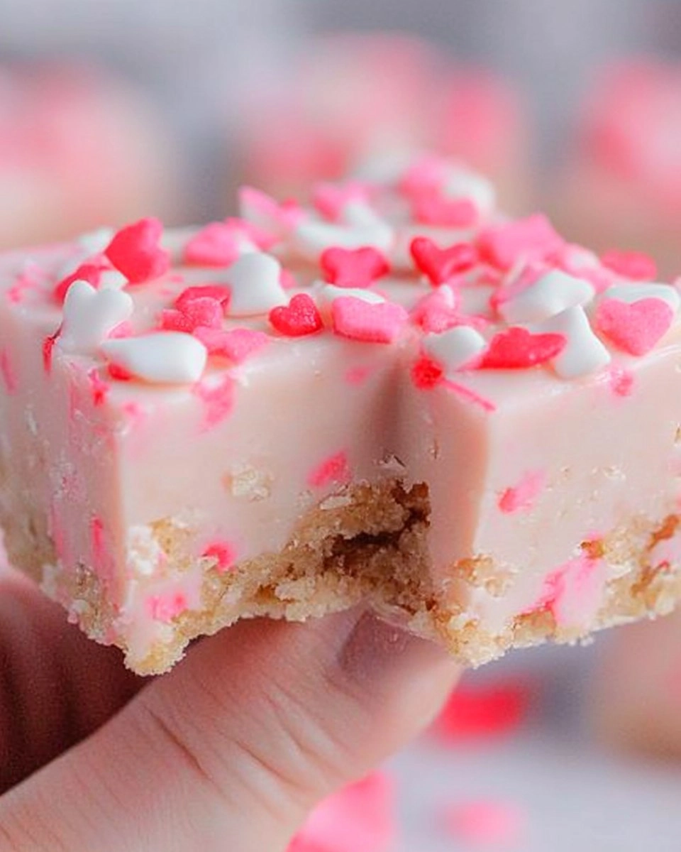 Valentine’s Day Sugar Cookie Fudge