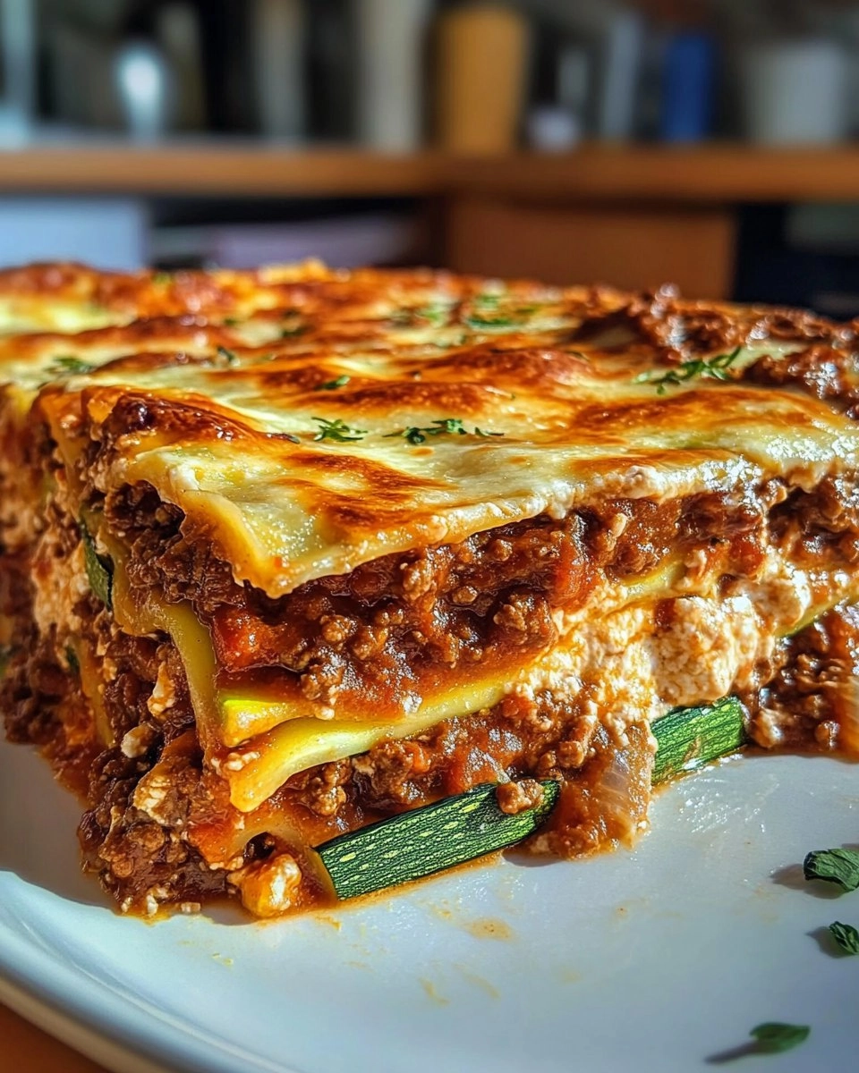 Zucchini Lasagna Bolognese 100 Zucchini Lasagna Bolognese