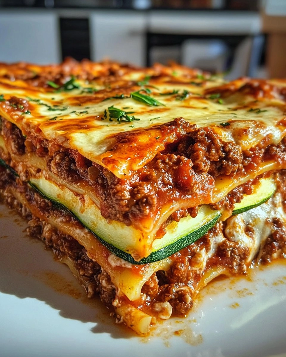 Zucchini Lasagna Bolognese 102 Zucchini Lasagna Bolognese