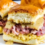 Baked Reuben Sliders with Thousand Island Glaze 83 Baked-Reuben-Sliders-with-Thousand-Island-Glaze-Recipe