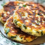 Cheesy-Colcannon-Potato-Cakes-with-Scallions-Recipe