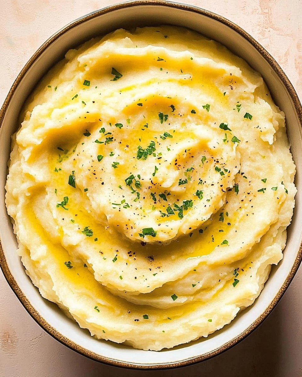 Creamy Garlic Mashed Potatoes (Restaurant Style)