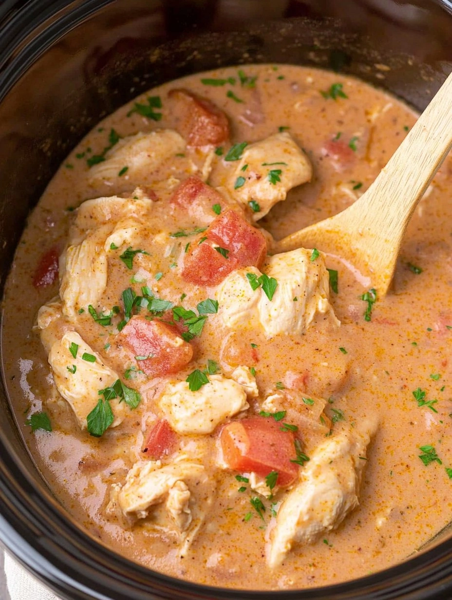 Crockpot Chicken Paprikash