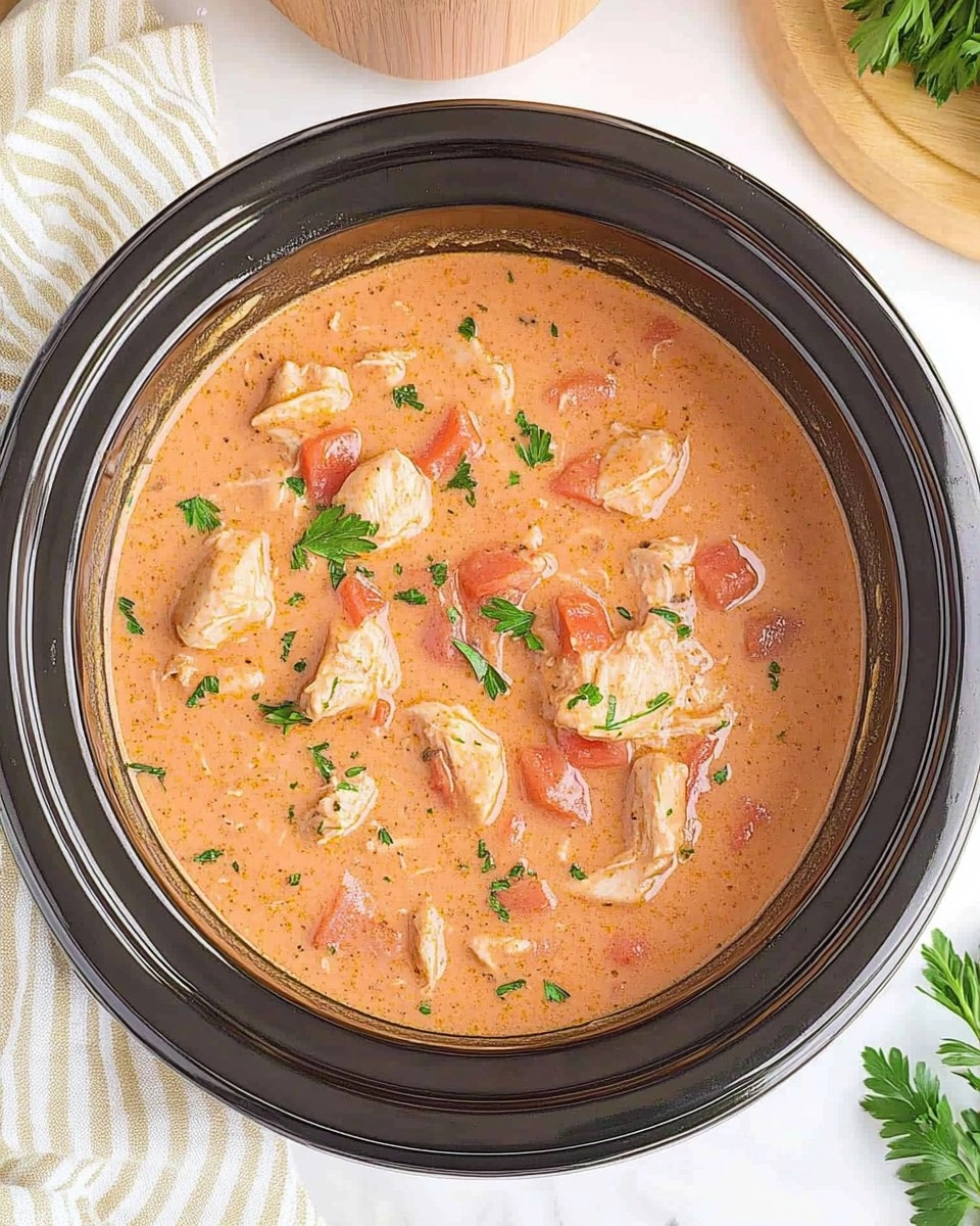Crockpot Chicken Paprikash