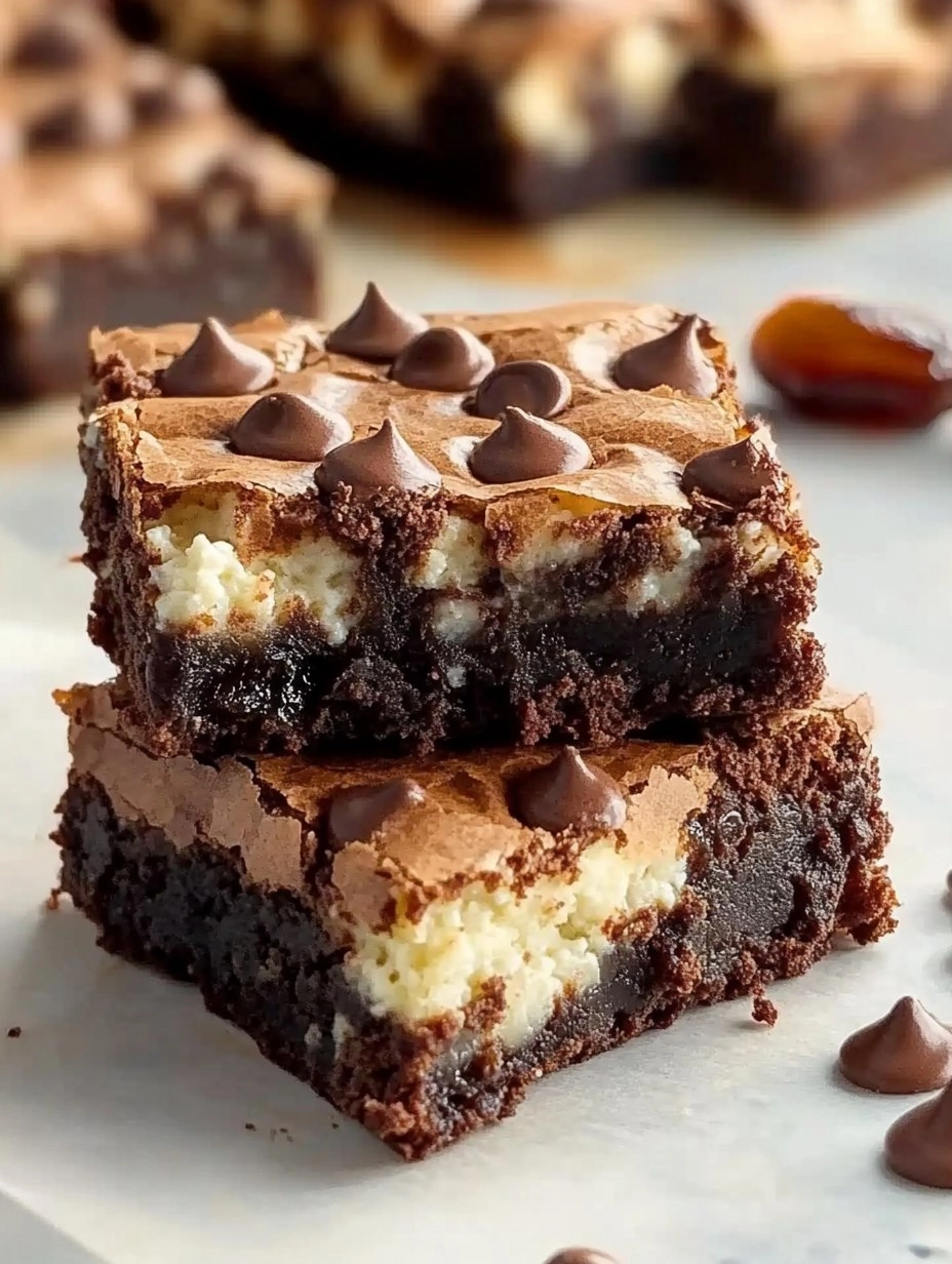 Decadent Cottage Cheese Date Brownies