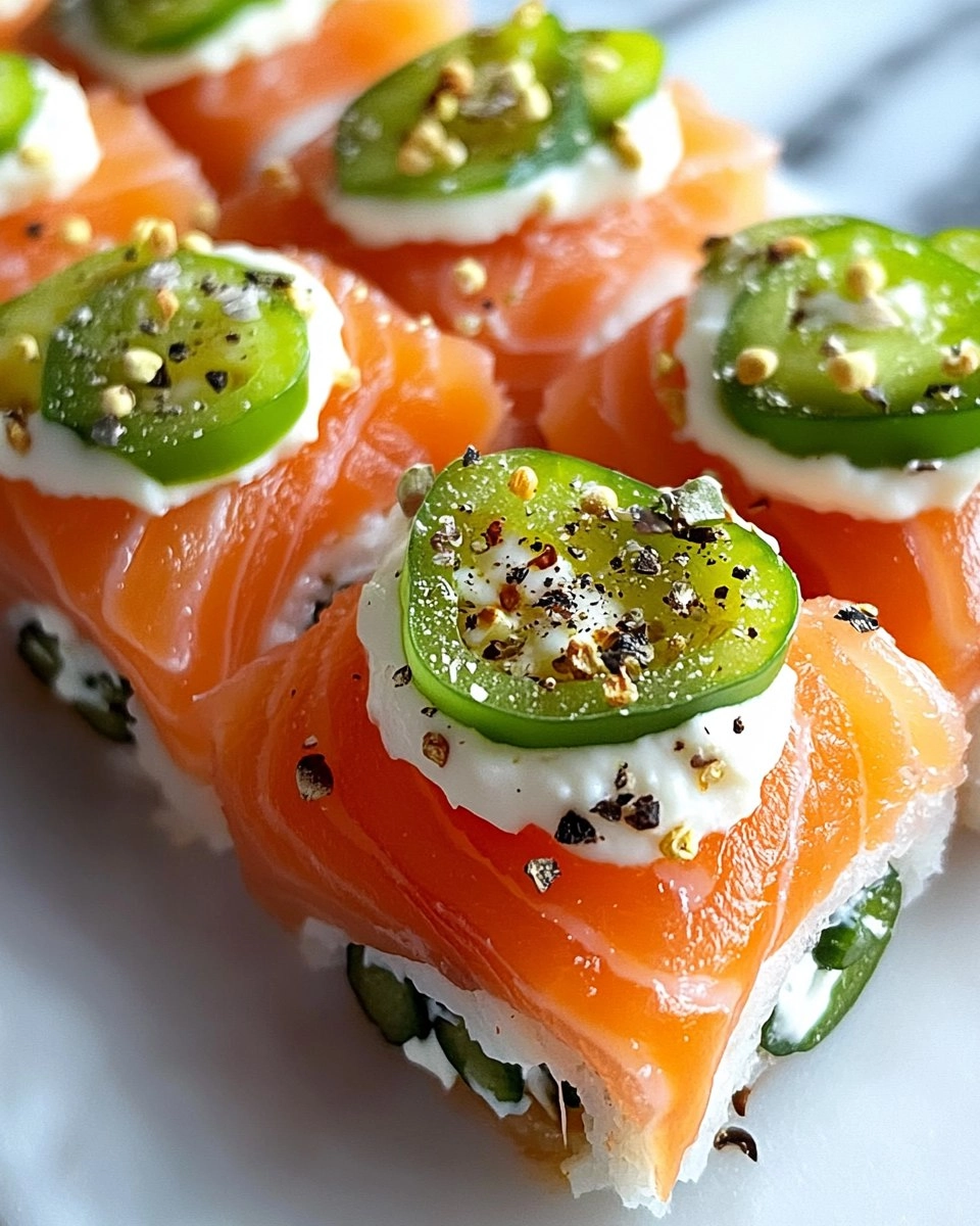 Easter Smoked Salmon and Cream Cheese Roll Ups