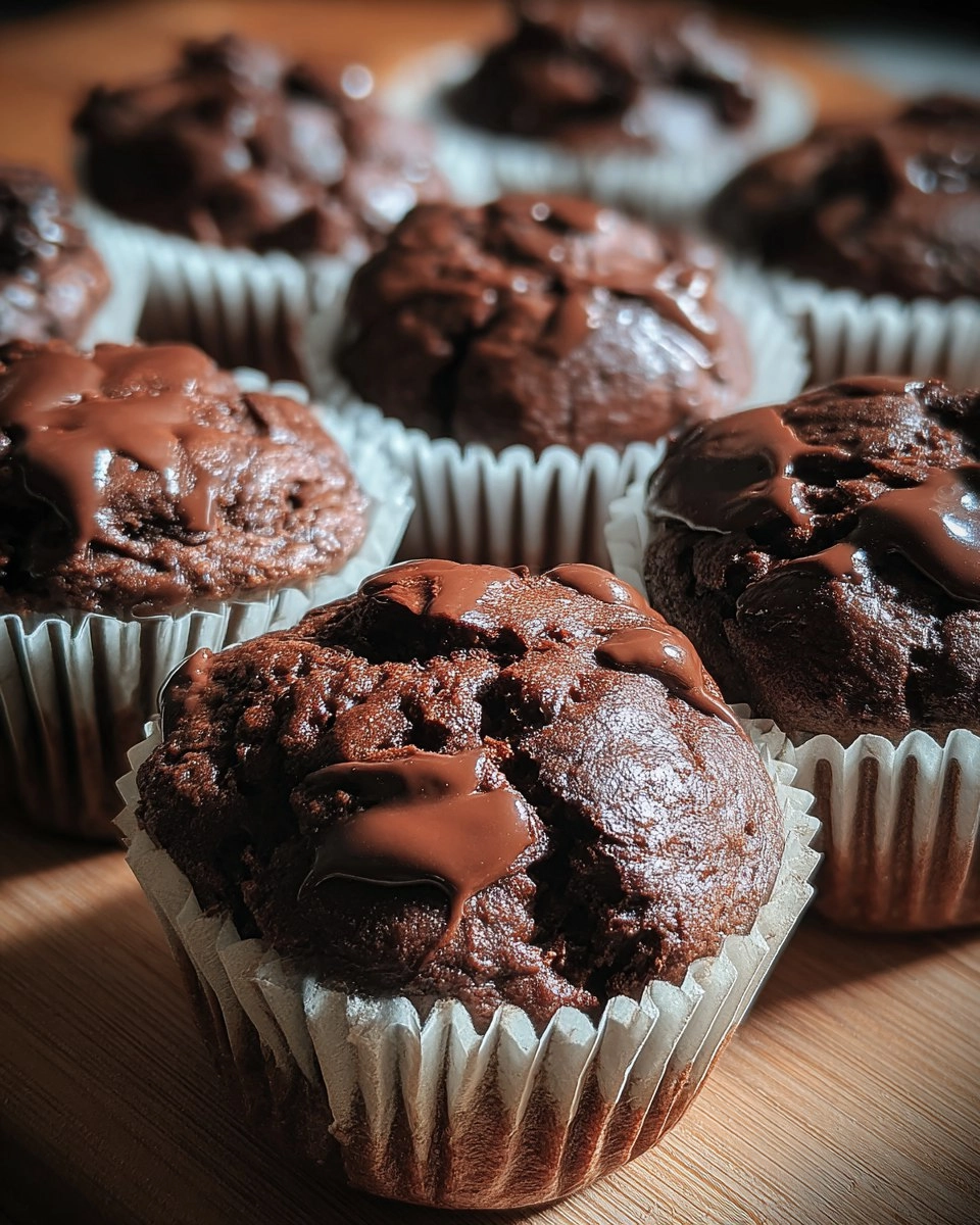 Easy Double Chocolate Muffins 28 Easy-Double-Chocolate-Muffins-Recipe