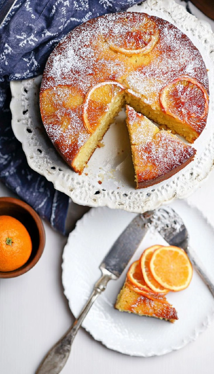 Glazed Blood Orange Olive Oil Cake (Ultra Moist Winter Citrus Loaf)