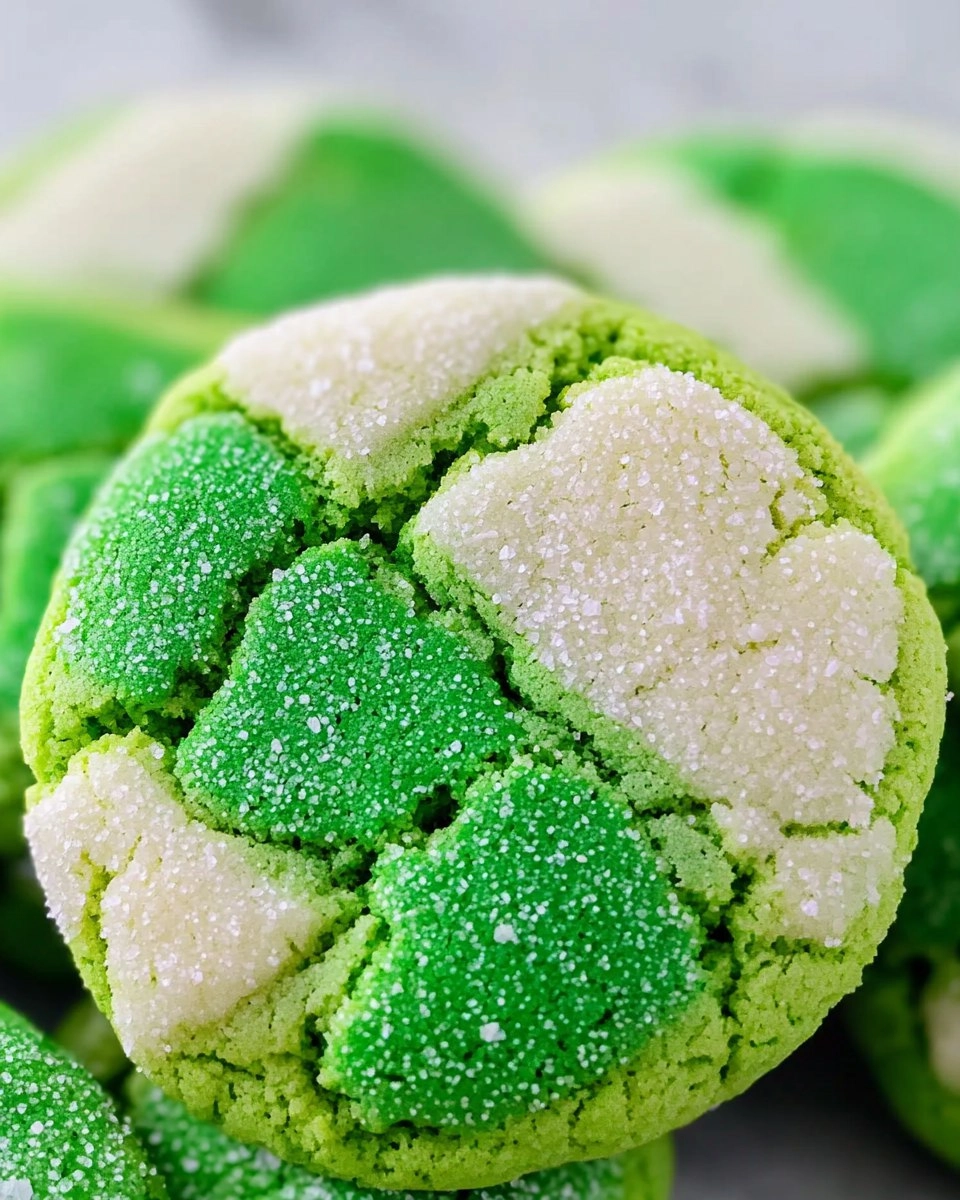 Green Cake Mix Cookies