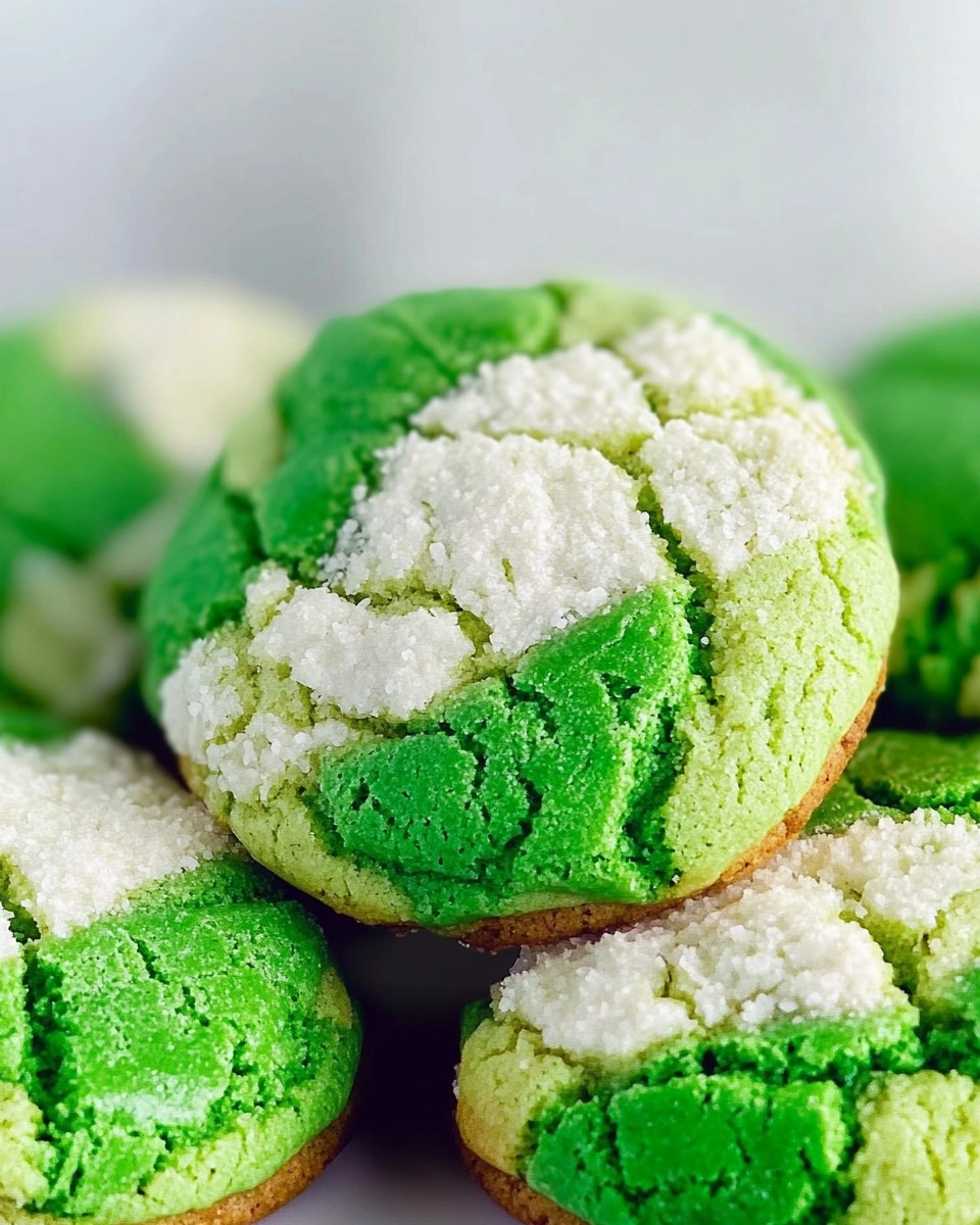 Green Cake Mix Cookies