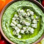 Green-Goddess-Yogurt-Dip-with-Veggie-Platter-Recipe